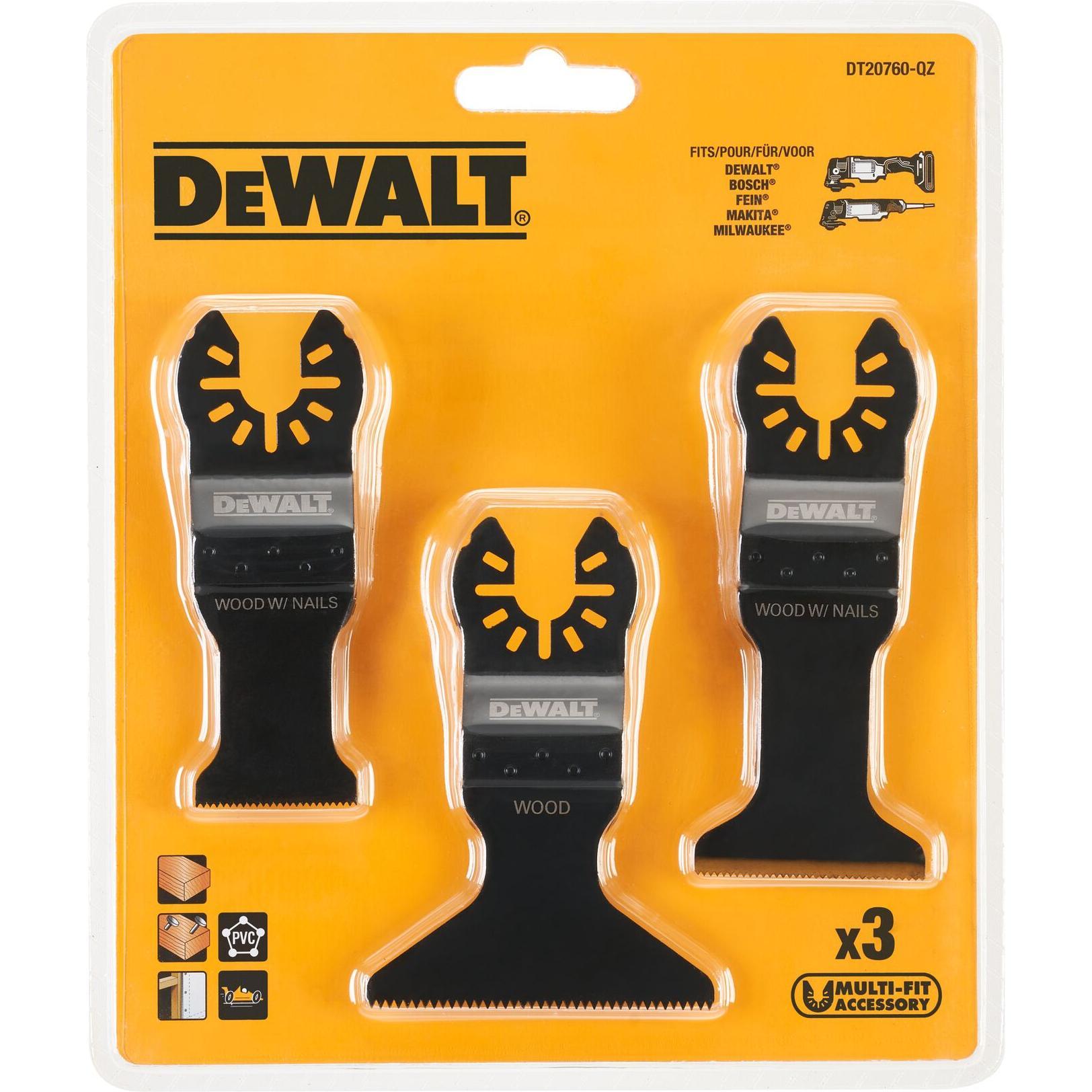 Dewalt, Lama, Lame Per Sega Multiutensile