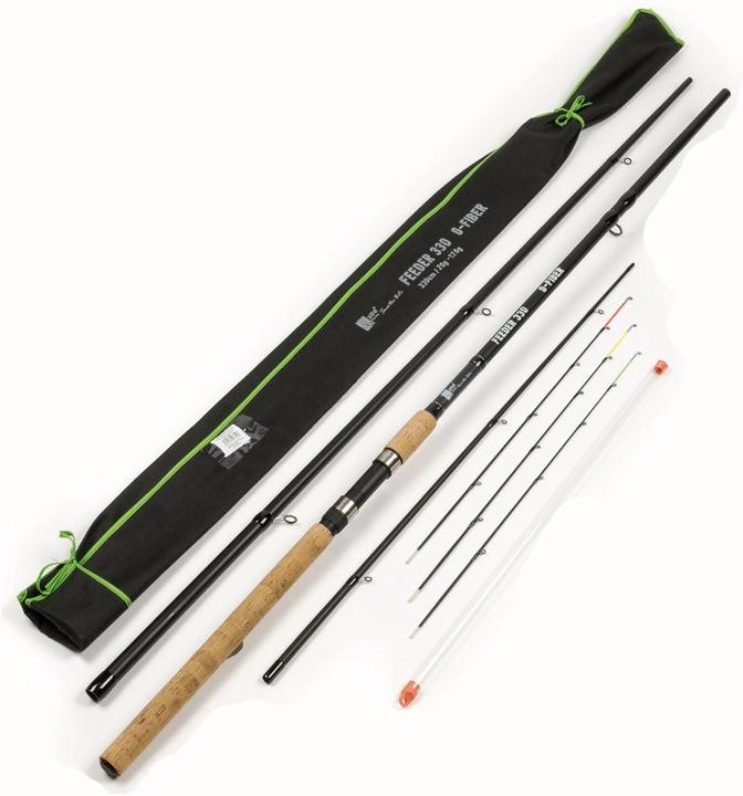 Produktbild Zite Feederrute mit 3 Wechselspitzen (Allroundrute, 330 cm)