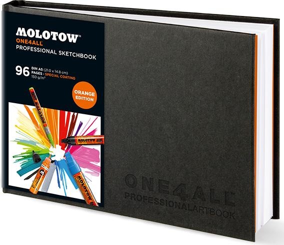 Produktbild Molotow ONE4ALL Professional Artbook A5 quer 80seitig (Harter Einband)