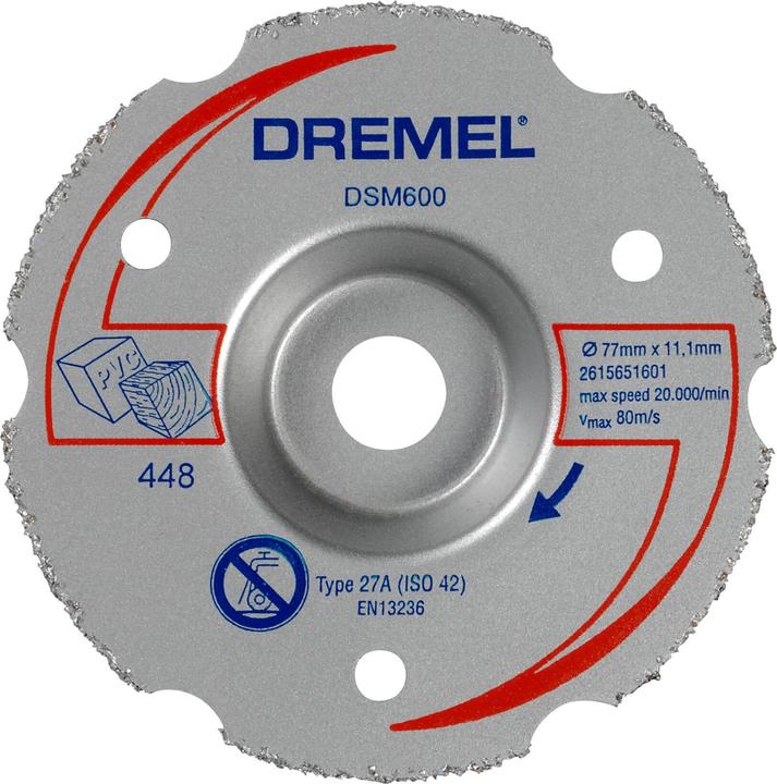 Actual product image Dremel Multi-purpose straight cutting disc (1 piece)