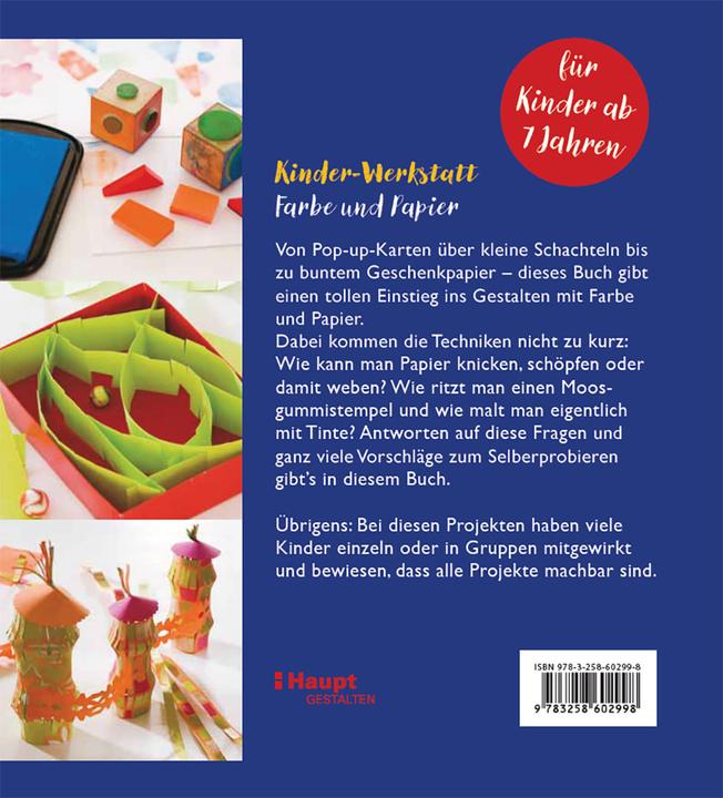 Produktbild Kinder-Werkstatt Farbe und Papier