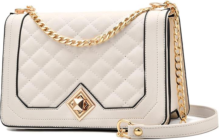 Produktbild Only-Bags.Store Handtasche Schultertasche Kleine Umhängetasche mit Kettenschulterriemen