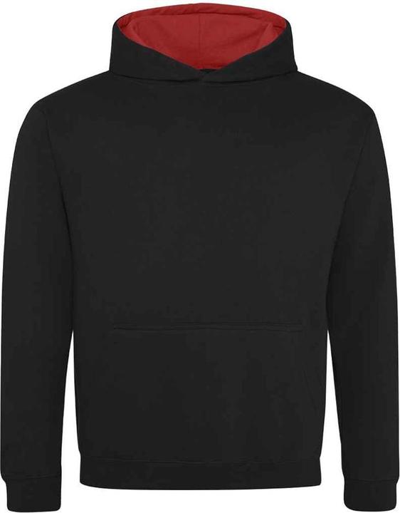 Feuerrot, Samtschwarz