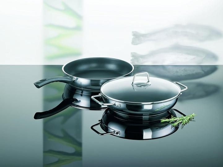 Actual product image Schulte-Ufer Frying pan, 28 cm (Frying pan, Stainless steel, 28 x 5.70 cm)