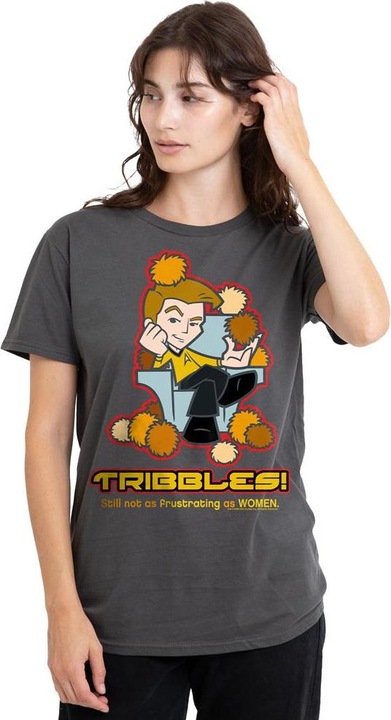 Immagine prodotto Star Trek Quogs Not as Frustrating Maglietta Adulto Unisex (XL)