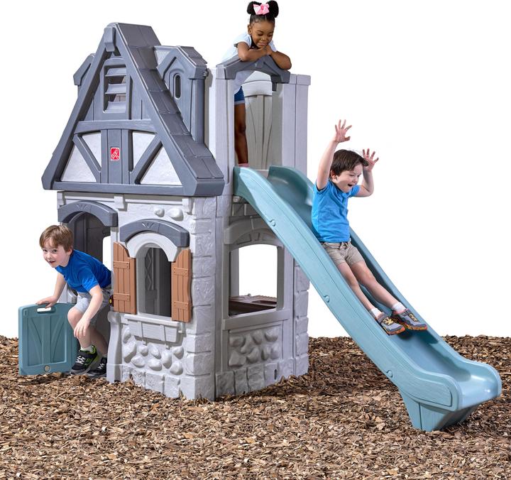 Produktbild Step2 Enchanting Adventures 2-Etagen Spielhaus & Rutsche