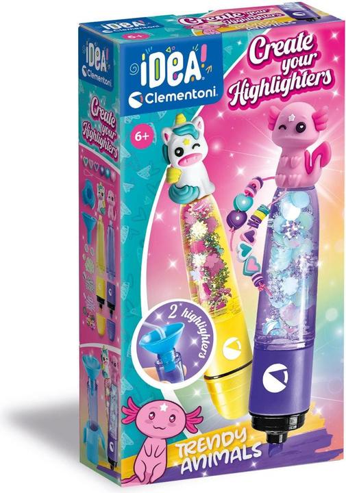 Produktbild Clementoni Deine Highlighter Set Trendy Animals