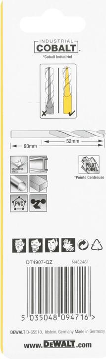 Actual product image DeWalt Metal drill (5.50 millimetres)