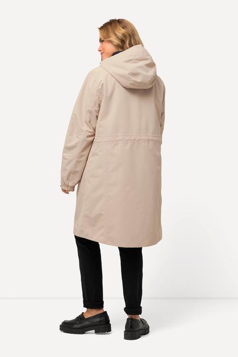 Produktbild Ulla Popken HYPRAR 3-in-1-Funktionsjacke, wasserdicht, Zipptaschen (46, 48)