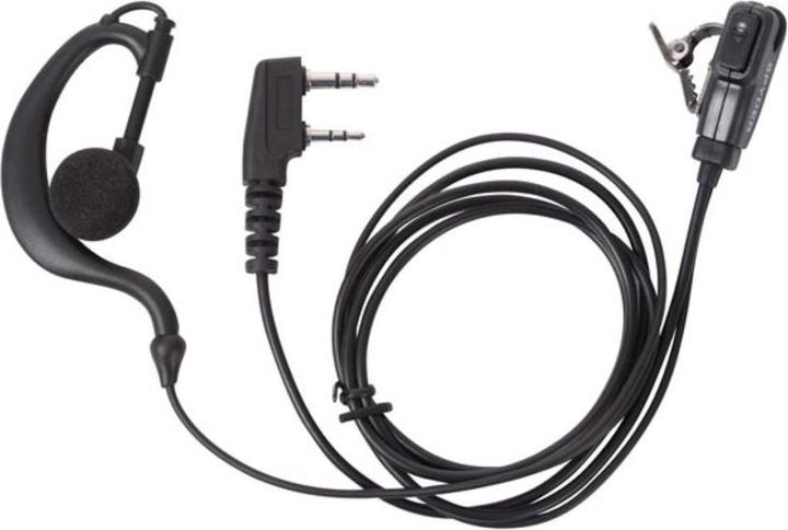Produktbild PNI Headset mit Mikrofon HS81 mit 2 Pins vom Typ PNI-K, kompatibel mit HP 8001L und Kenwood- und