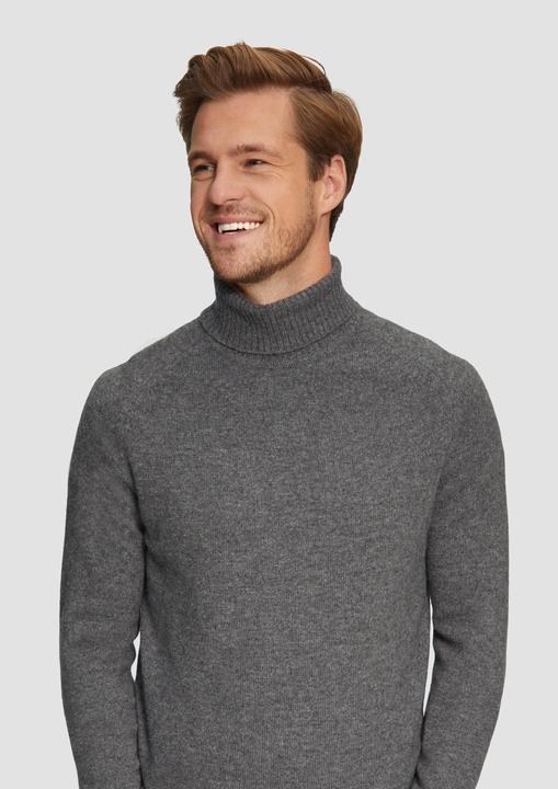Actual product image s.Oliver Strickpullover Rollkragenpullover aus reiner Wolle (XXL)