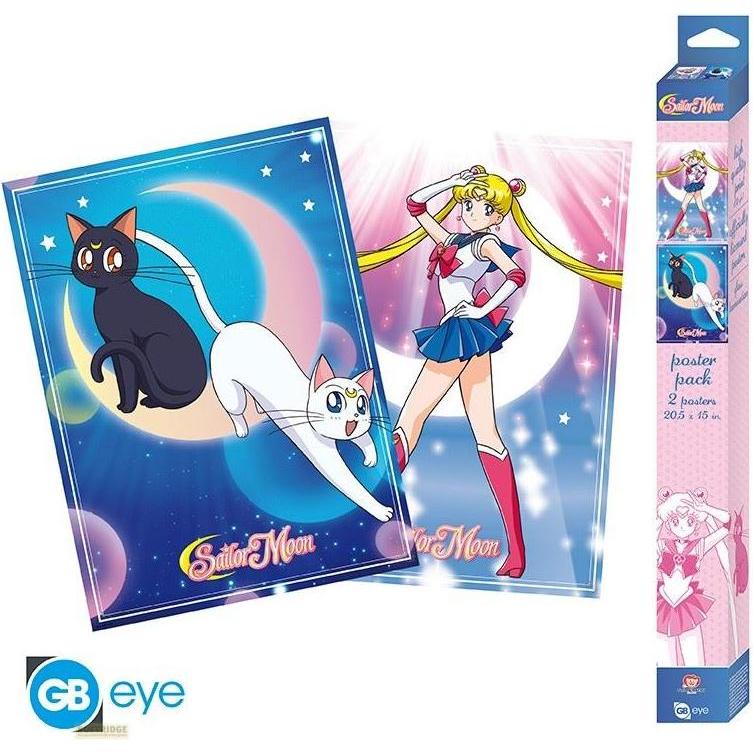 ABYstyle, Bilder, Sailor Moon - Sailor Moon & Katzen (52 x 38 cm)