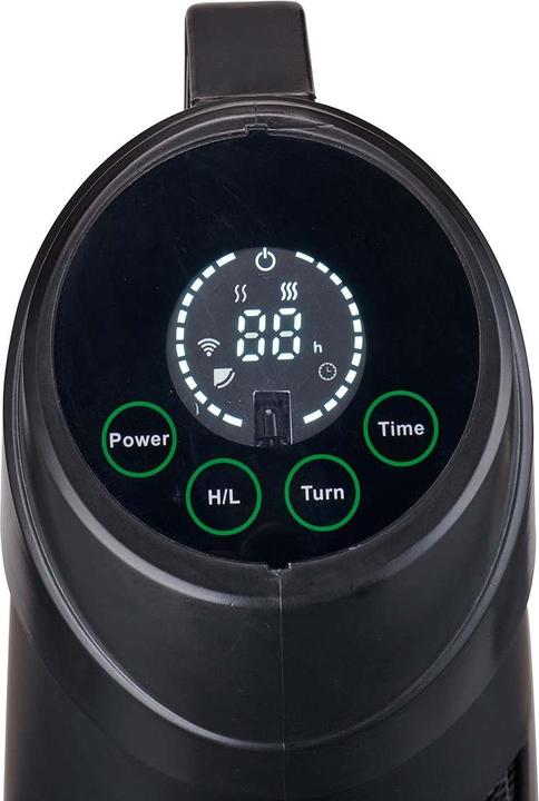 Actual product image Nedis SmartLife patio heater | Wi-Fi | 1200 W | 2 heat settings | oscillation | trip protection (1200 W)