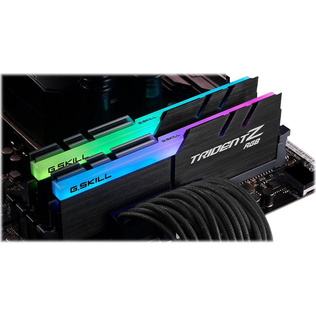 Thumbnail - G.Skill Trident Z RGB (2 x 16GB, 4400 MHz, DDR4-RAM, DIMM), RAM, Schwarz