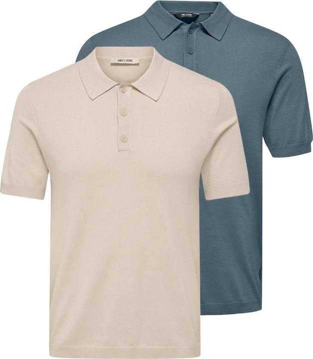 Beige, Blau