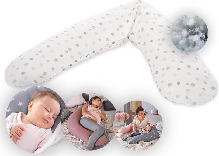 Produktbild Theraline Stillkissen "Das Original" mit Polyester Hohlfaser Füllung inkl. Bezug 190 cm (38 cm)