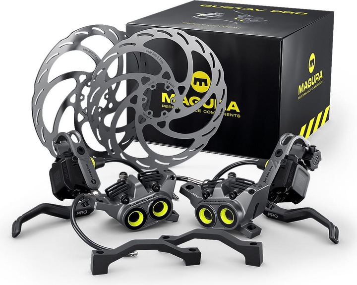Image du produit Magura GUSTAV Pro First Edition Set (Avant + arrière, Étrier de frein, 4)