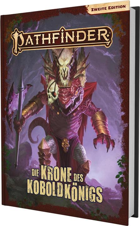 Produktbild US57091 - Pathfinder 2 - Die Krone des Koboldkönigs - Kampagne, 128 Seiten (Deutsch, Emanuele Desiati, F. Wesley Schneider, Francesco Di Pastena, Jason Bulmahn, Jessé Suursoo, Mark-Erwan Tarrisse, Nicolas Logue, Pixeloid Studios, Riley Spalding, Rob Lazzaretti, Tim Hitchcock, 2023)