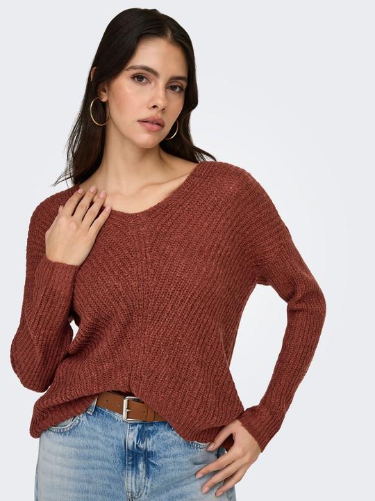 Actual product image JdY V-neck knit sweater (M)