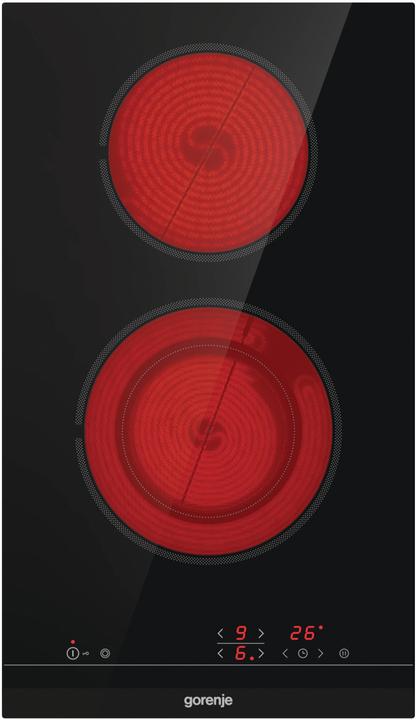 Produktbild Gorenje ECT322BCSC Integriert Keramik 2 Zone(n) (30 cm, Glaskeramik Kochfeld)