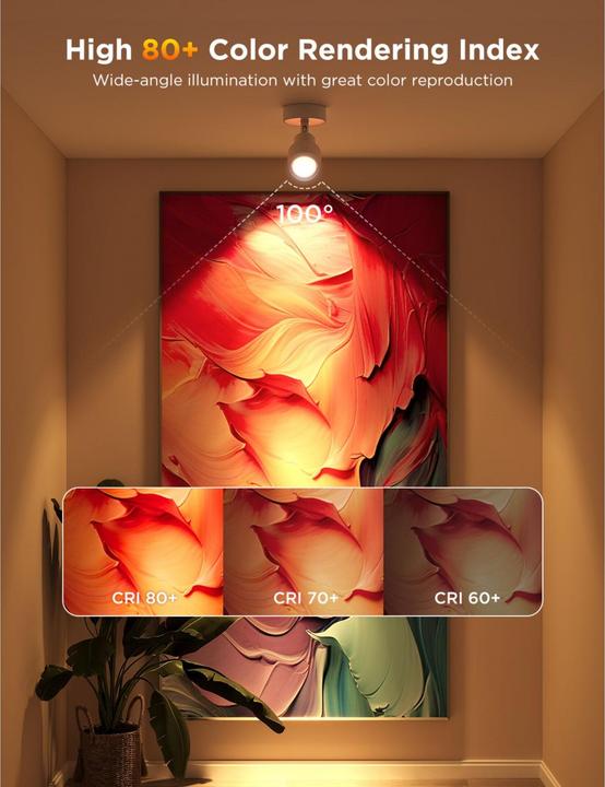 Actual product image Govee Bulb (GU10, 4.80 W, 400 lm, 2 x, F)