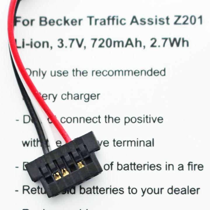 Actual product image Becker Akku Traffic Assist Z201, S30, 338937010150