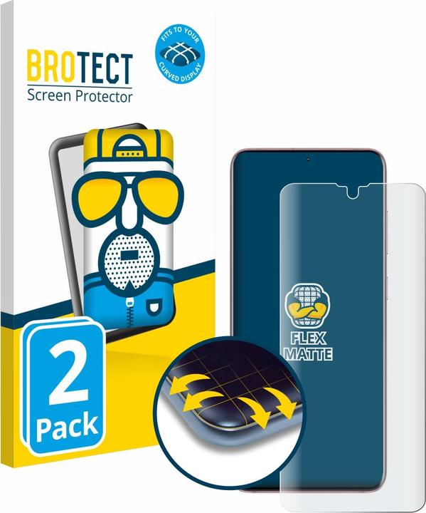 Image du produit BROTECT Full-Screen Protection Mat (2 pièce(s), Samsung Galaxy S20 5G)