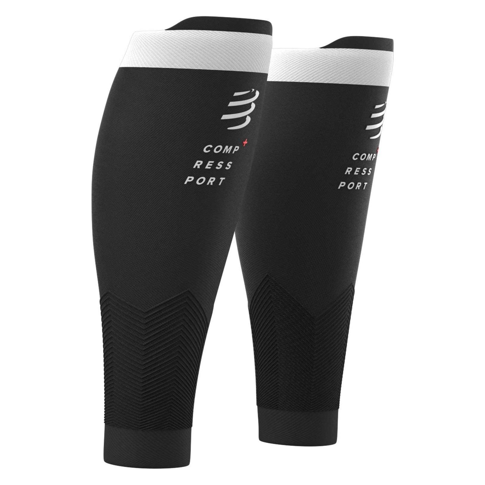 Compressport, Unisex, Armlinge + Beinlinge, R2v2 30/34 (30, 32, 34), Schwarz, 30, 32, 34