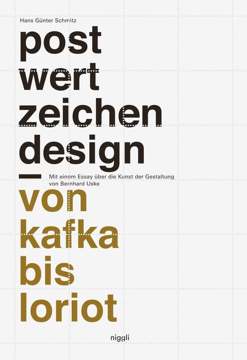 Image du produit Postwertzeichen Design - Von Kafka bis Loriot (Allemand, Hans G. Schmitz, 2016)