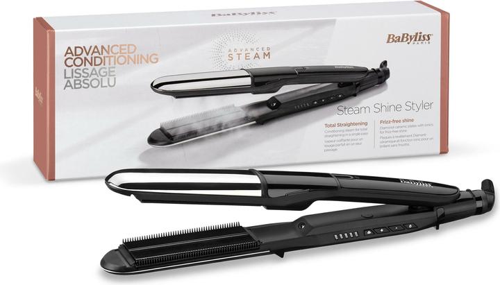 Actual product image BaByliss Steam Shine (Steam straightener)