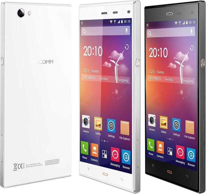 Immagine prodotto Phicomm Passion Smartphone Unlocked (5 Inch Octa-Core, 32GB, Android 4.4 LTE) Black (32 GB, Nero, 5", 4G)