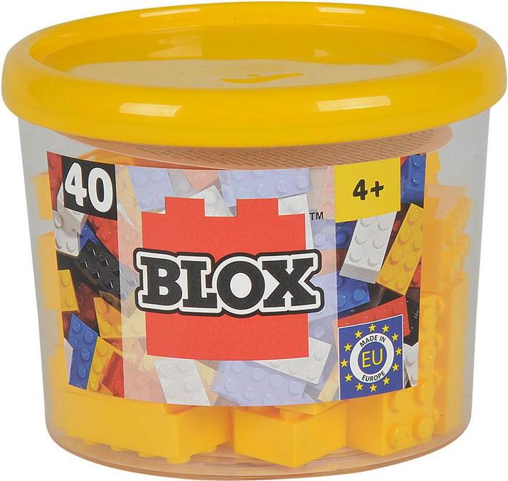 Actual product image Androni Blox 40 yellow 8 bricks in box