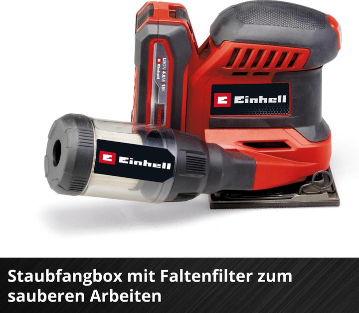 Produktbild Einhell TE-OS 18/113 3X Li (Schwingschleifer)