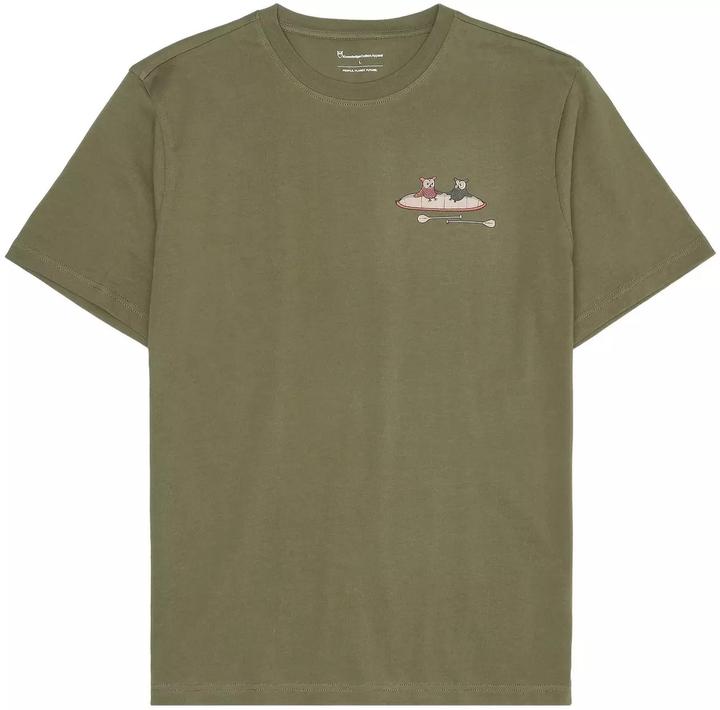 Image du produit KnowledgeCotton Apparel Regular S/S Heavy Single Printed (S)