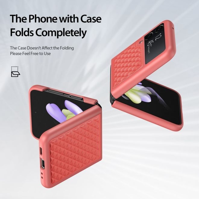 Produktbild Dux Ducis Venice Series Echtleder Case (Samsung Galaxy Z Flip4)