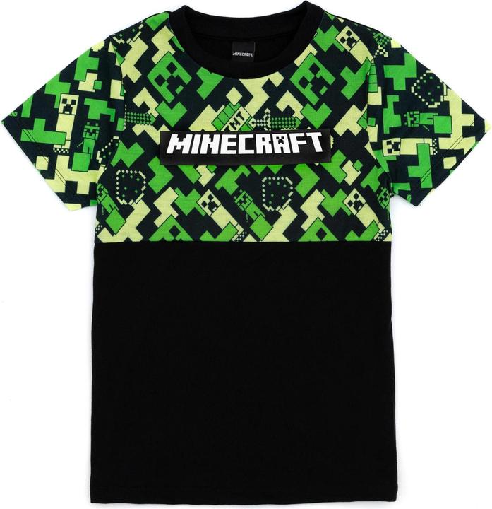 Produktbild Minecraft Schlafanzug mit langer Hose Jungen kurzärmlig (134)