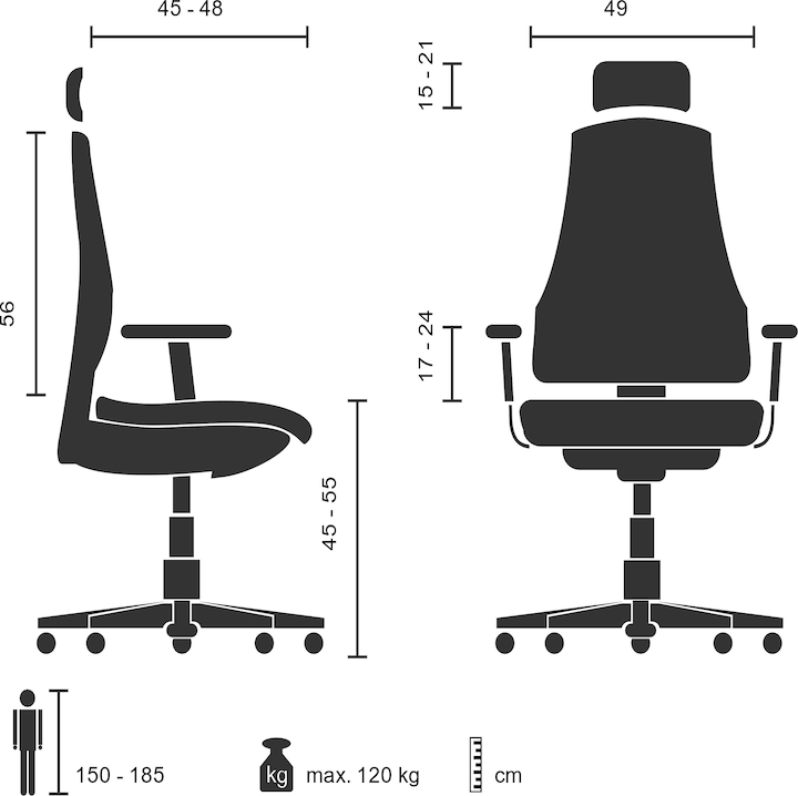 Produktbild Hjh Office Ergo Line II Pro