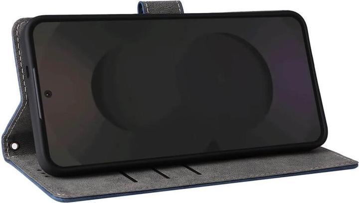 Actual product image Cover-Discount Galaxy S25 FE - Ledertasche mit RFID Blocker (Samsung Galaxy S25 FE)