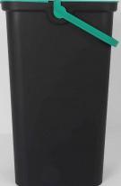 Produktbild Tontarelli eimer mit griff moda 38l grün/schwarz (38 l)