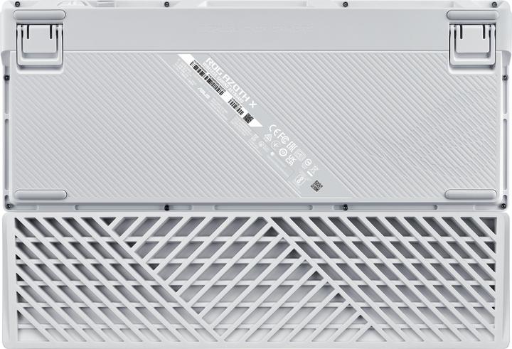 Actual product image ASUS Teclado ROG Azoth X 75% RGB White (US, Cable, Wireless)