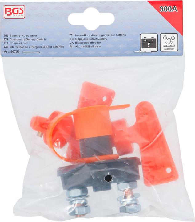 Actual product image BGS Emergency Battery Switch 300 A (1 pcs.)