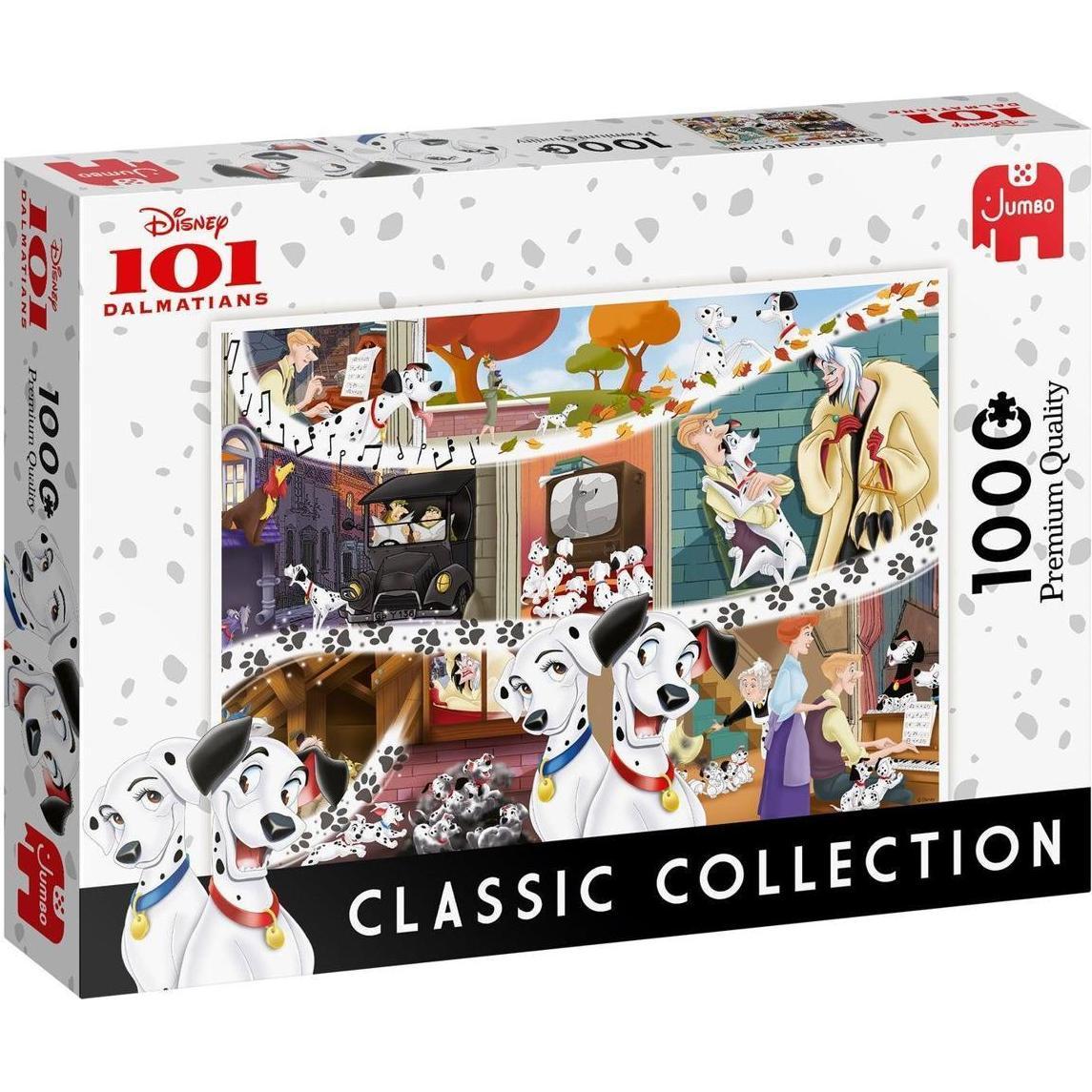 Jumbo Disney Classic Collection - 101 Dalmatiner 1000 Teile (1000 Teile)