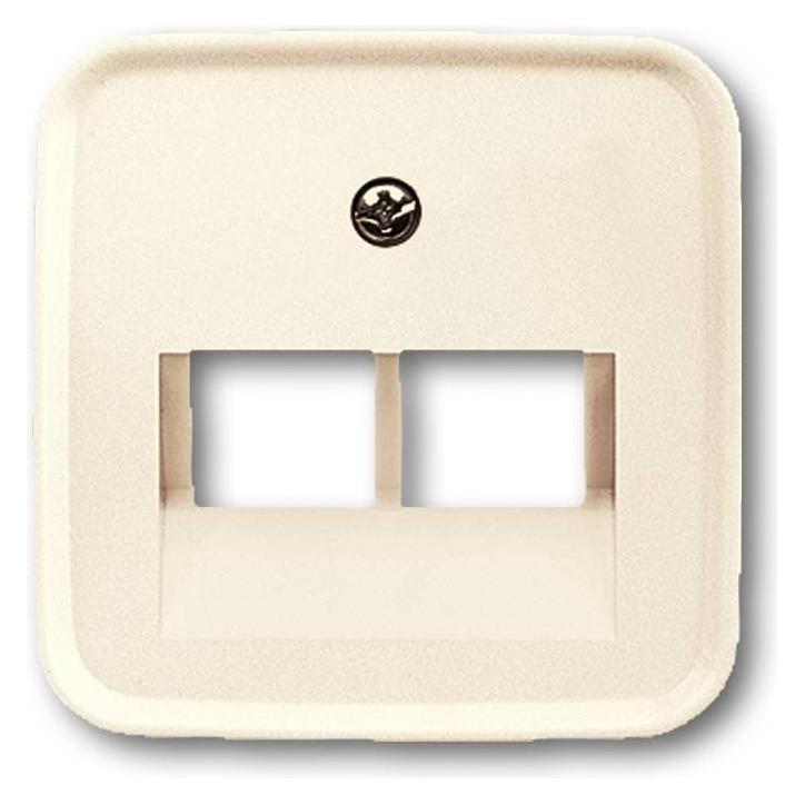 Busch-Jaeger, Accessoires Schakelprogramma, Centrale Plaat Uae 2f. 1803-02-212 Duro 2000 Si Wit 1803-02-212 (1753-0-8956).