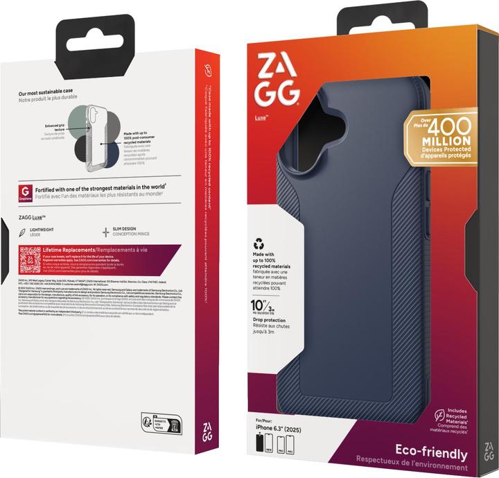 Actual product image Zagg Case für Apple iPhone 17 Luxe Snap navy (Apple iPhone 17)