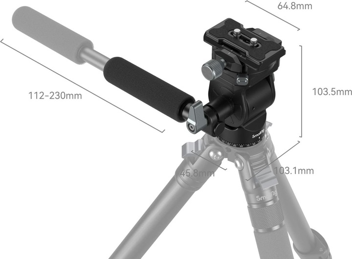 Productafbeelding SmallRig 4104 Videokop voor verticaal fotograferen (Videokop)
