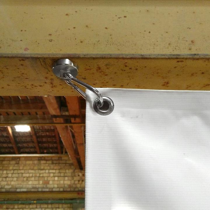 Actual product image Supermagnete Pot magnet with carabiner (1 x)