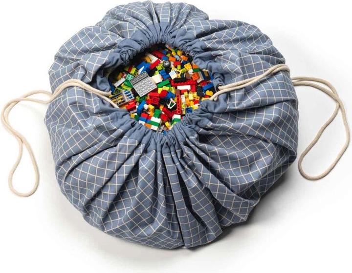 Immagine prodotto play&go Stampa Griglia organica blu (140 cm)