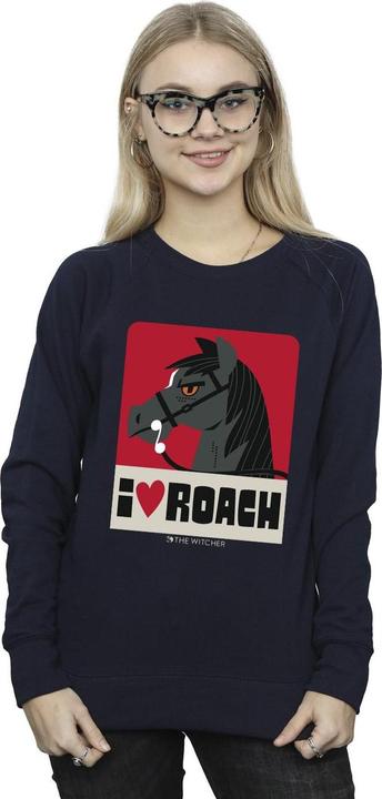 Produktbild Netflix The Witcher I Heart Roach Sweatshirt (XXL)