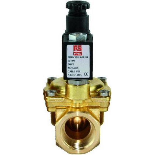 RS PRO, Valvola, Solenoid valve 1-1/4" NC 24Vdc
