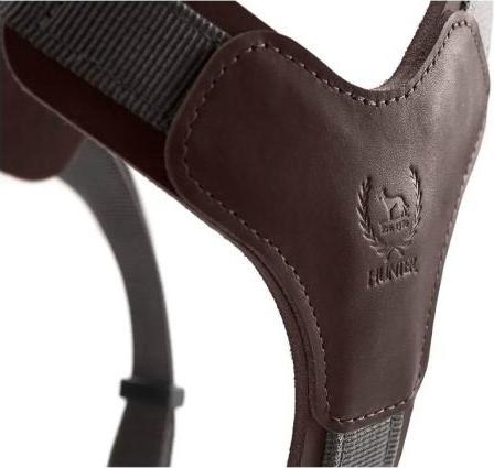 Actual product image Hunter Aalborg Mixed harness for dogs Dark brown XS/S (XS, S, Dog, Walks)